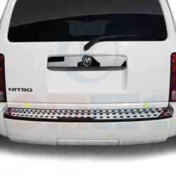 Dodge Nitro - NEREZ chrom ochranný panel zadného nárazníka