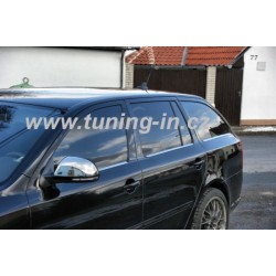 Škoda Octavia II Combi 04-12 - NEREZ (!) Chróm spodnej lišty okien - OMSA LINE