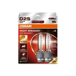 OSRAM XENARC NIGHT BREAKER D2S xenónové výbojky, 35 W, P32d-2 - o 220% viac svetla, 2 ks v balení