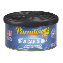 Osviežovač vzduchu Paradise Air Organic Air Freshener, vôňa Nové auto