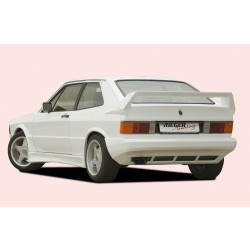 Rieger kompletní zadný nárazník pre Volkswagen Scirocco 1 kupé, GFK (laminát)