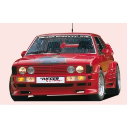 Rieger kompletný predný nárazník widebody I pro Volkswagen Scirocco 1 kupé, GFK (laminát)