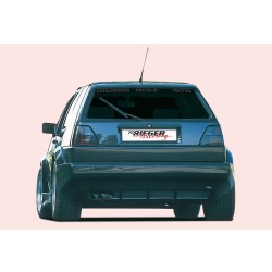 Rieger kompletní zadný nárazník widebody I pro Volkswagen Golf 2, GFK (laminát)