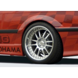 Rieger lem blatníku widebody II pro BMW rad 3 E36 kabriolet, kupé,  GFK (laminát), mont. strana ľavá