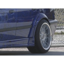 Rieger lem blatníku widebody II pro BMW rad 3 E36 sedan,  GFK (laminát), mont. strana ľavá