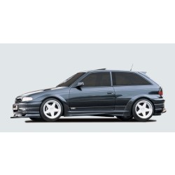 Rieger lem blatníku pro Opel Astra F 3-dver., hatchback,  GFK (laminát), mont. strana pravá