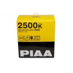 Autožiarovky PIAA Solar Yellow 2500K H7 - žlté svetlo do extrémnych podmienok