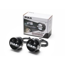 PIAA LPW530 prídavné diaľkové okrúhle LED svetlomety s priemerom 89 mm / 3,5