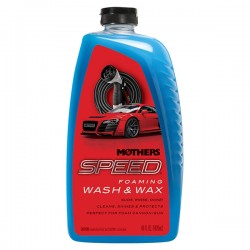 Mothers Speed ​​Foaming Wash&Wax - autošampón s voskom, 1,42 l