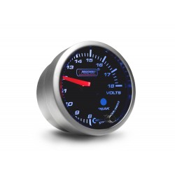 PROSPORT Performance prídavný budík rady Premium, voltmeter