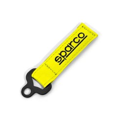 Prívesok na kľúče Sparco ve tvaru tažného oka, farba: žltá
