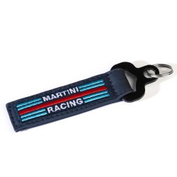 Prívesok na kľúče Sparco ve tvaru tažného oka Martini Racing, farba: tmavomodrá