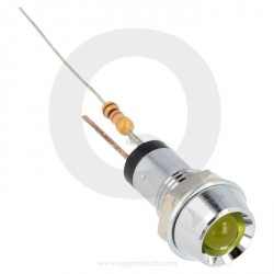 QSP - LED kontrolka  7 - 12V LED žltá