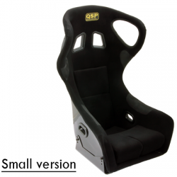 Športová sedačka QSP pevná - čierna DRIFT 2 S