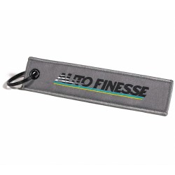 Auto Finesse Retro Race Tag Grey prívesok na kľúče