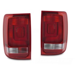 Volkswagen Amarok 2009-2012 - zadné svetlá ČERVENO BIELA