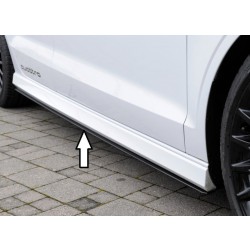 Rieger Tuning lipa pod bočných prahov pre Audi A3 / S3 / RS3 (8V) 5-dvere. Sedan (8VS / 8VM), r.v. o
