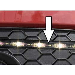 Rieger tuning LED svetlá na denné svietenie vr. kabeláže pre Audi A4 (8H) Cabrio / VW Scirocco 3 (13