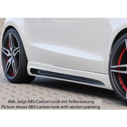 Rieger Tuning bočných prahov pre Audi A1 (8X) 3/5-dvere. (Sportback), r.v. od 08 / 10-, Prevedenie P