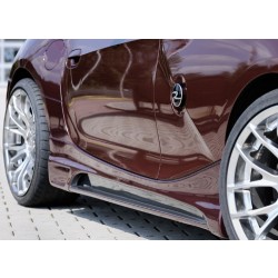 Rieger Tuning bočné prahy s prelisom a výrezmi pre BMW Z4 (E85) Roadster, r.v. od 02/03-sada