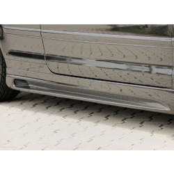 Rieger Tuning bočných prahov s prelisom a výrezom pre Audi A4 (8H) Convertible, r.v. od 04 / 02-, Pr