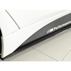 Rieger Tuning celokarbonová lipa pod bočných prahov M-Series pre BMW radu 3 F30 (3L) Sedan / F31 (3K