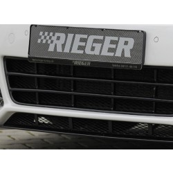Rieger Tuning stredová maska do predného nárazníka Rieger pre Volkswagen Golf VI, Golf VI GTD a GTI