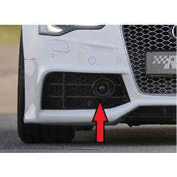 Rieger tuning pravá mriežka do predného nárazníka pre vozidlá s parkovacím asistentom (pdc) pre Audi