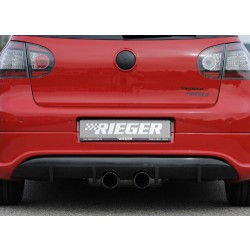 Rieger Tuning spojler pod originálny zadný nárazník pre Volkswagen Golf V 3/5-dvere. a GTI, Preveden