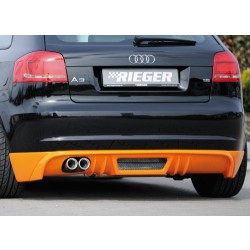 Rieger tuning spojler pod zadný nárazník pre Audi A3 (8P) 3-dvere / Cabrio, r.v. od 07 / 08-, Preved