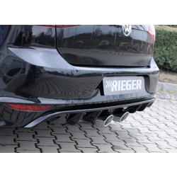 Rieger Tuning vložka zadného nárazníka pre Volkswagen Golf VII 3/5-dvere. pred faceliftom, r.v. od 1