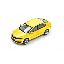 Abrex model 1:72 Škoda Rapid limousine SPRINT YELLOW