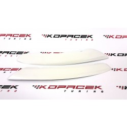 Škoda Rapid - mračítka SPORTIVE vo farbe CANDY WHITE (F9E)
