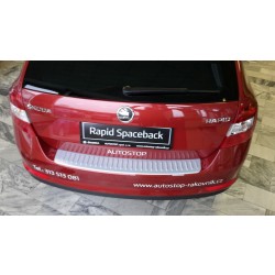 Škoda Rapid SpaceBack - ochranný panel zadného nárazníka ALU LOOK