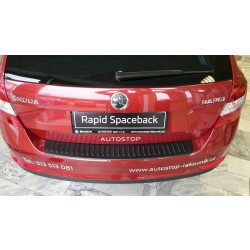 Škoda Rapid SpaceBack - ochranný panel zadného nárazníka čierny