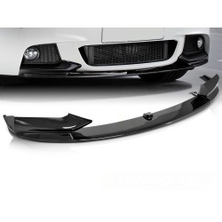 BMW F10 / F11 / F18 11-16 M-PERFORMANCE GLOSSY BLACK - predný podnárazník