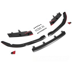 BMW G22 G23 20- - Přední spoiler performance style ČERNÝ MAT