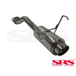 Honda Civic 2001-2003 5 dver. hatchback 1.4i (D14Z6 - EU7) Koncový diel výfuku nerezová oceľ G50