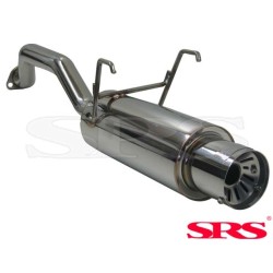 Honda Civic 1995-2001 3 dver. hatchback 1.4i (D14A3/A4/Z2 - EJ9) Koncový diel výfuku nerezová oceľ G55