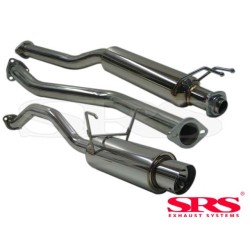 Honda Civic 2001-2003 2 dver. coupe 1.7i LS (D17A8 - EM2) Výfukový systém Catback nerezová oceľ G55