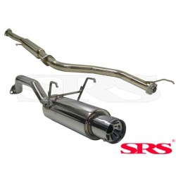 Honda Civic 1995-2001 4 dver. sedan 1.4i (D14A4 - EJ9) Výfukový systém Catback nerezová oceľ G55