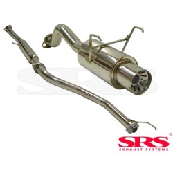 Honda Civic 1995-2001 3 dver. hatchback 1.4i (D14A3/A4/Z2 - EJ9) Výfukový systém Catback nerezová oceľ G55