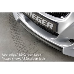 Rieger lipa pod predný nárazník Rieger pro BMW rad 3 E92, E93 kabriolet, kupé pred faceliftom, 03/07-02/10, 09/06-02/10, plast ABS bez povrchovej úpravy