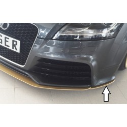 Rieger lipa pod predný nárazník na levé straně pro Audi TT RS 8J kupé, 09/09-, plast ABS bez povrchovej úpravy