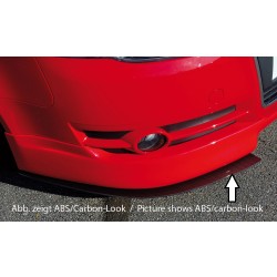 Rieger lipa pod predný nárazník Rieger pro Audi A4 8E, 8H avant, kabriolet, sedan po faceliftu, 01/06-, 11/04-, plast ABS bez povrchovej úpravy
