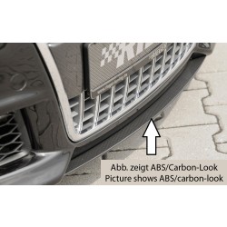Rieger lipa pod predný nárazník Rieger pro Audi A4 8H kabriolet pred faceliftom, 04/02-12/05, plast ABS bez povrchovej úpravy