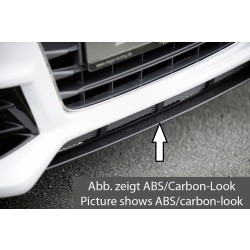 Rieger lipa pod predný nárazník Rieger pro Audi A3 8V 3-dver. (hatchback 8V1), 5-dver. (sportback 8VA) pred faceliftom, 07/12-08/16, plast ABS bez povrchovej úpravy, pod predný nárazník Rieger obj. kód K 00056790/91/92/93