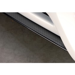 Rieger lipa pod predný nárazník Rieger pro Volkswagen Golf 6 vr. GTD, GTI 3-dver., 5-dver., kabriolet, plast ABS s povrchovou úpravou Carbon-Look