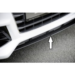 Rieger lipa pod predný nárazník Rieger pro Audi A3 8V 3-dver. (hatchback 8V1), 5-dver. (sportback 8VA) pred faceliftom, 07/12-08/16, plast ABS s povrchovou úpravou Carbon-Look, pod predný nárazník Rieger obj. kód K 00056790/91/92/93
