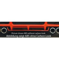 Rieger difuzor pod zadný nárazník pre Volkswagen Golf 4 1J, 10/97-03, plast ABS s povrchovou úpravou Carbon-Look